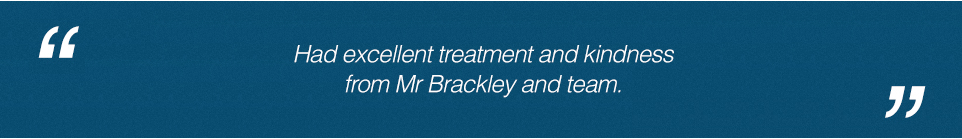 Phil Brackley - Consultant Plastic Surgeon and Reconstructive Surgeon